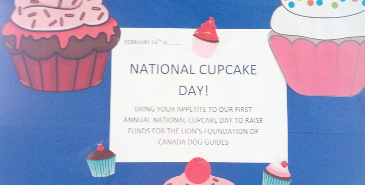 National Cupcake Day event poster