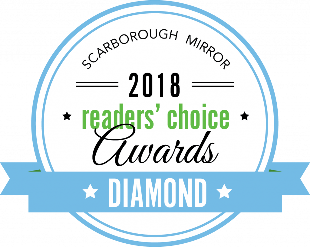 Scarborough Mirror Readers Choice Diamond Award in 2018